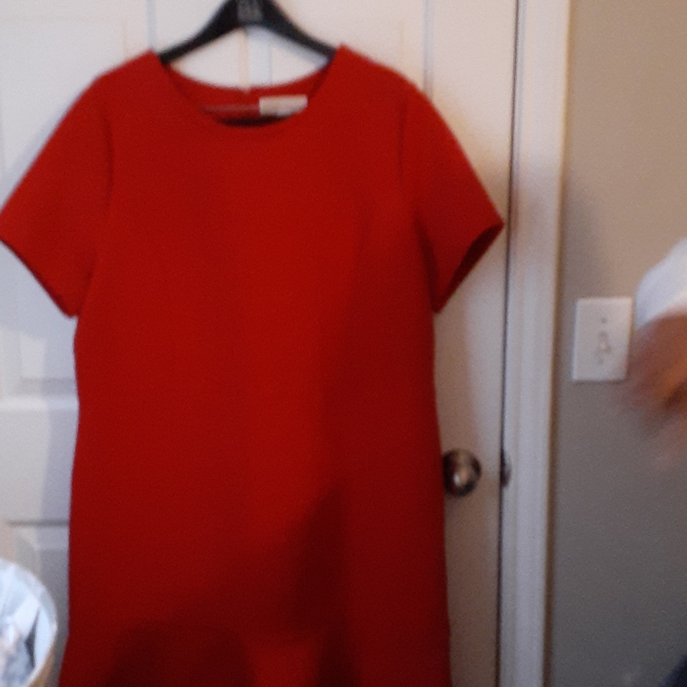 Red dress